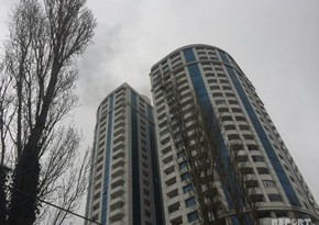 Multi-storey building blazing in Baku extinguished