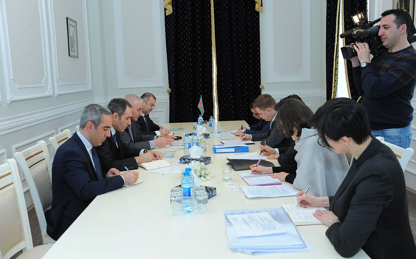 Мазахир Панахов обсудил с представителями ОБСЕ и Евросоюза подготовку к президентским выборам