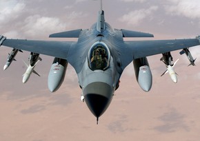 Ukraynaya məxsus F-16 qırıcısı qəzaya uğrayıb