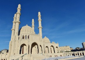 Iran Ambassador to Azerbaijan visits the Heydar Mosque