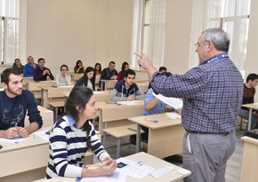 British experts administer winter term exams at Baku Higher Oil School