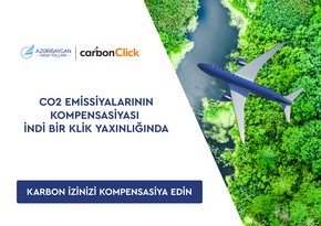 AZAL və “CarbonClick” aviasiya sahəsində karbon emissiyalarının azaldılması yollarını müzakirə edib