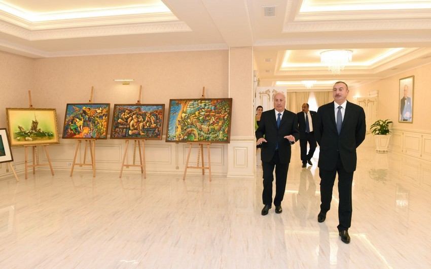 Azərbaycan Prezidenti Sumqayıtda Heydər Əliyev Mərkəzinin binasının açılışında iştirak edib