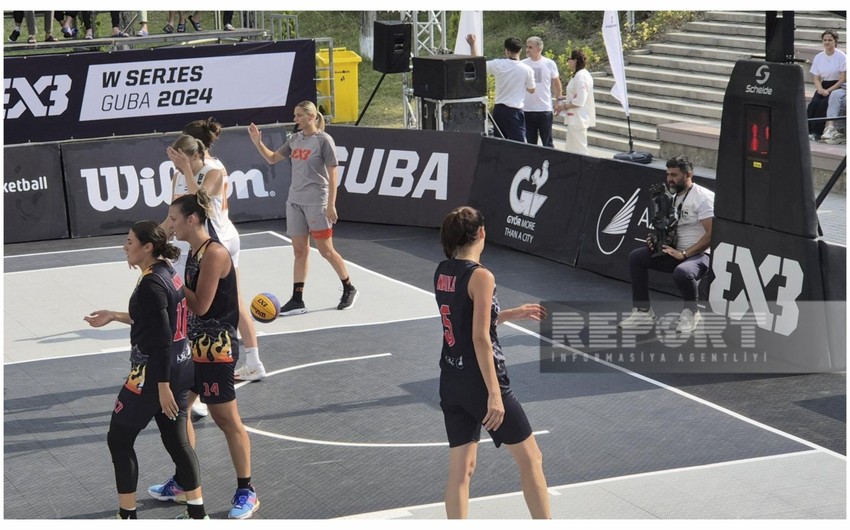 3x3 basketbol üzrə Dünya Qadın Seriyasında Quba mərhələsi start götürüb