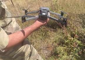 Quadcopter of illegal Armenian armed detachment attempts to fly over Shusha