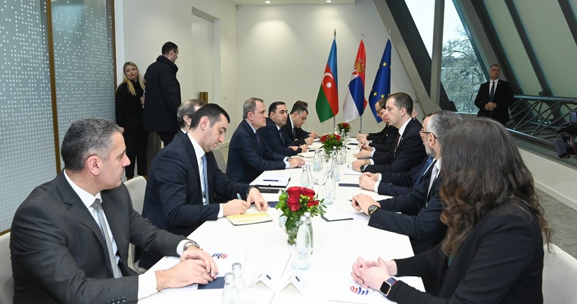 Azerbaijan and Serbia discuss bilateral agenda, peace process between Baku and Yerevan