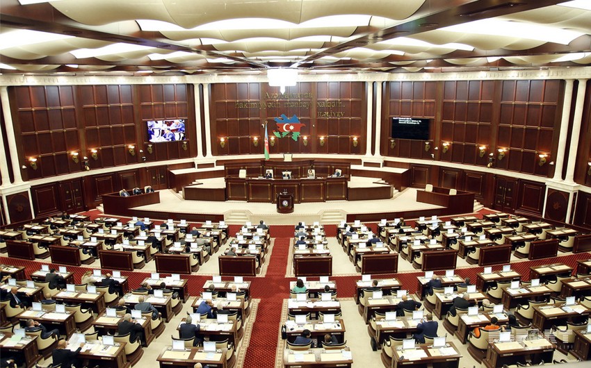 Milli Məclisin 2017-ci il üçün ilk plenar iclasının vaxtı açıqlanıb