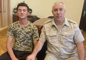 Azerbaijani serviceman detained in Aghdara district returned to Baku