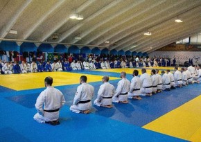 Azerbaijani judokas join trainings with Olympic champions