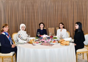 Mehriban Aliyeva attends dinner organized in Samarkand