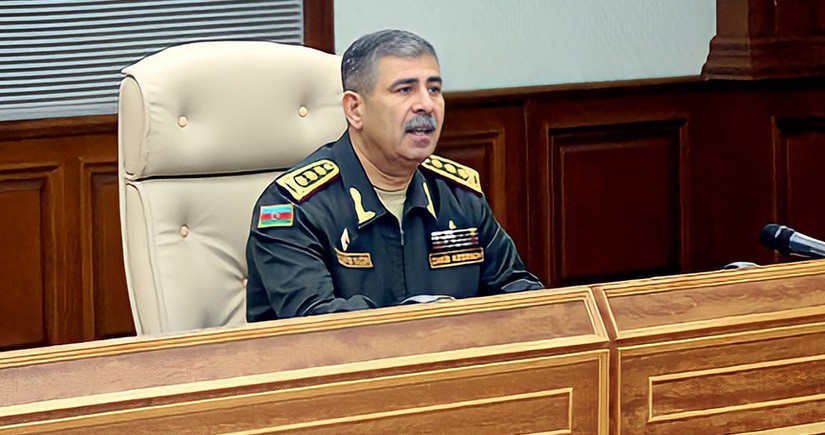 Colonel General Zakir Hasanov: 'Our primary objective is to enhance military power and combat capability, as well as train professional personnel'