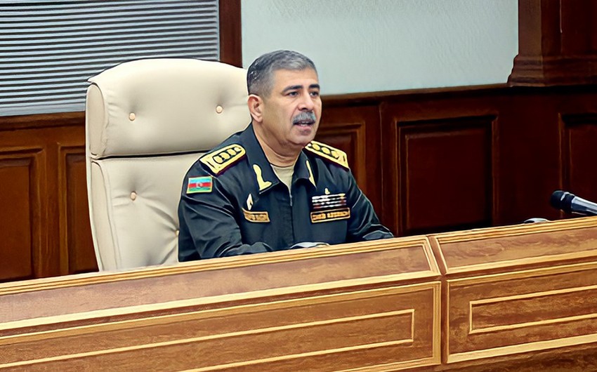 Colonel General Zakir Hasanov: 'Our primary objective is to enhance military power and combat capability, as well as train professional personnel'