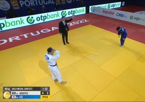 Азербайджанский дзюдоист завоевал серебряную медаль в Португалии