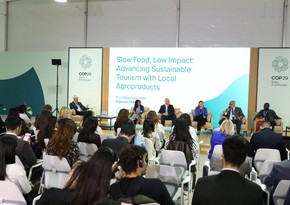 COP29-da Slow Food mövzusunda panel müzakirəsi keçirilib