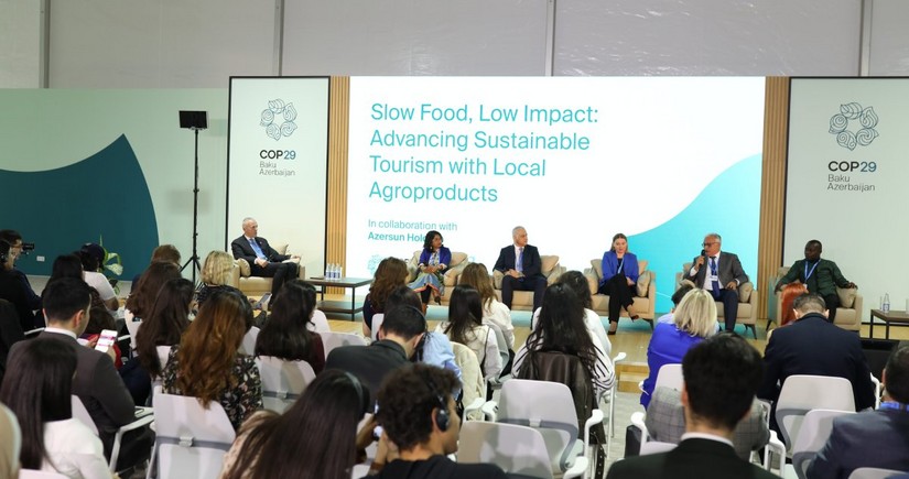 COP29-da Slow Food mövzusunda panel müzakirəsi keçirilib