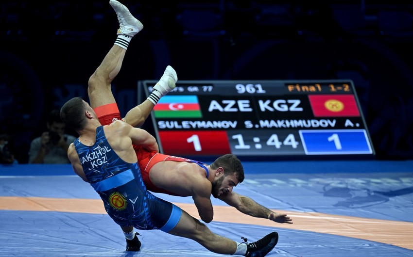 В первый день чемпионата Европы выступят 5 азербайджанских борцов