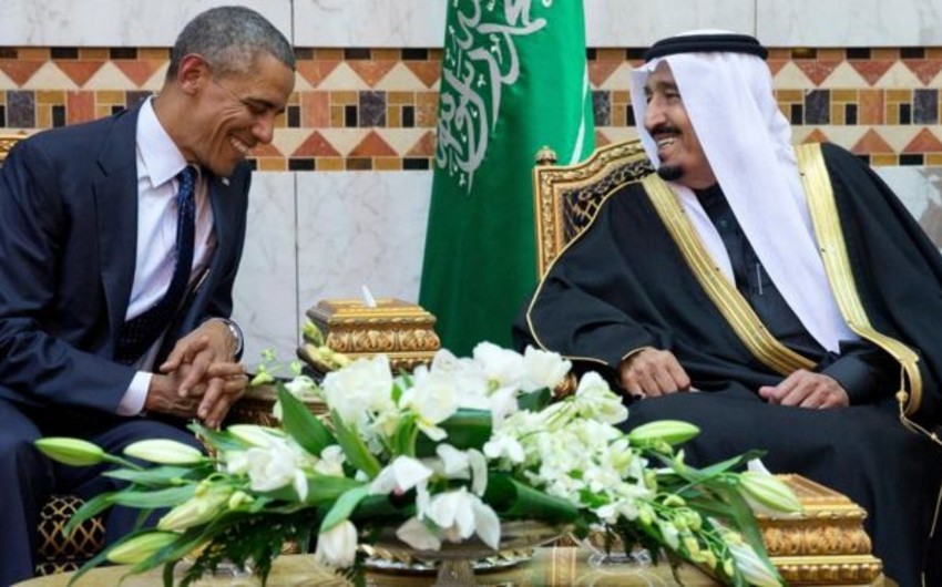 Saudi king meets Obama amid concerns over Iran deal
