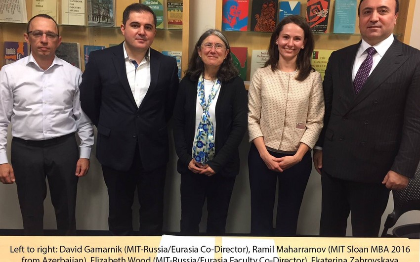 Massachusetts Institute of Technology establishes MIT-Azerbaijan Fund with assistance from SOCAR AQS