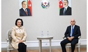 Azerbaijan’s deputy PM meets with IOC member 