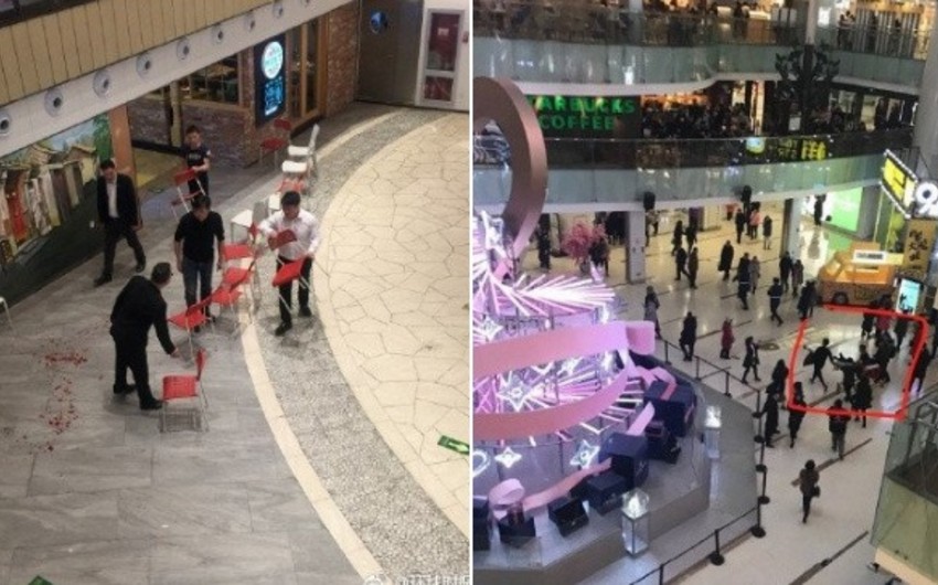 В Пекине мужчина с ножом напал на посетителей супермаркета