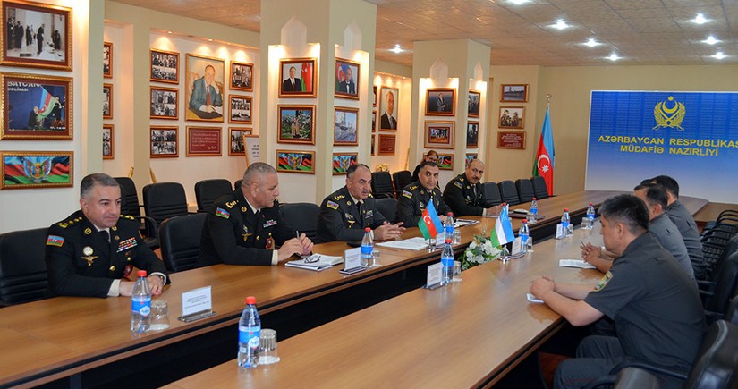 Military specialists from Azerbaijan and Uzbekistan hold working meeting