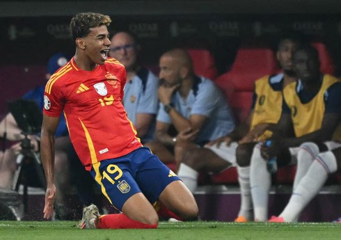 Испанец Ламин Ямаль стал самым молодым автором гола на чемпионатах Европы