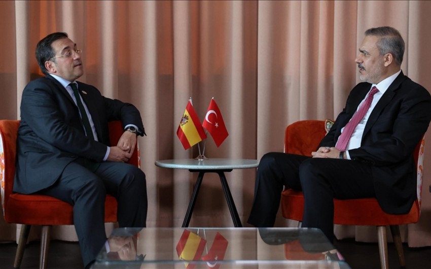 Foreign Ministers of Türkiye and Spain discuss ways to rebuild Syria