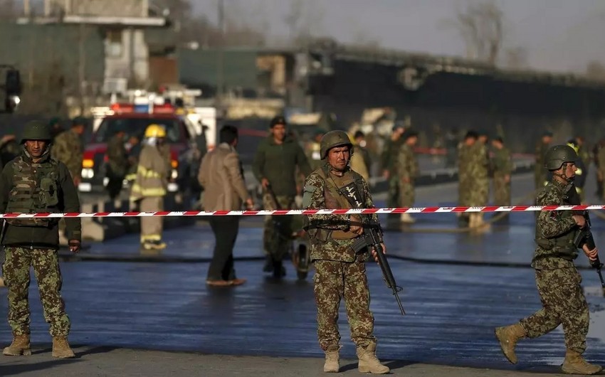 Kabulda bazar yaxınlığında terror aktı törədilib