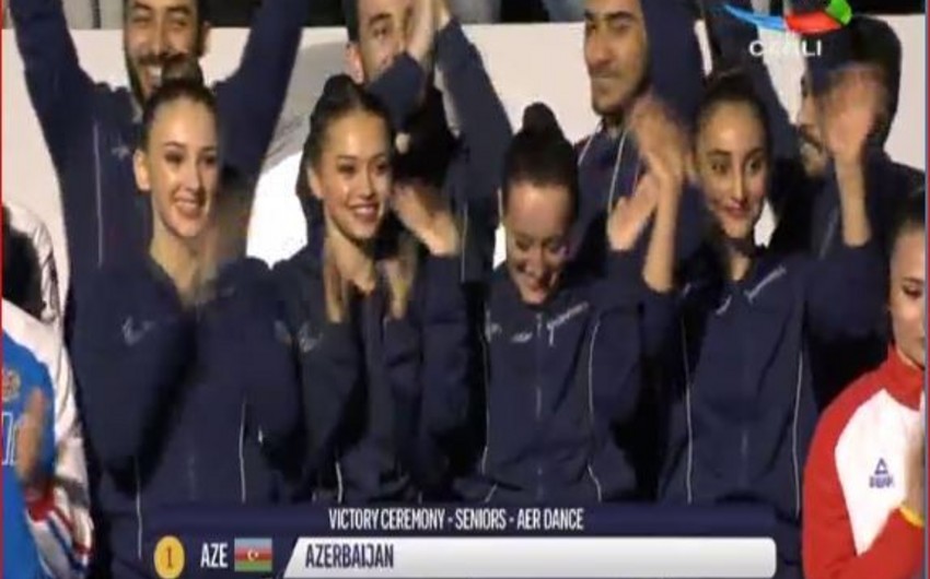 Azərbaycan gimnastları Avropa çempionatında qızıl medal qazanıblar - VİDEO