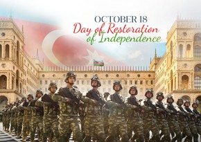 Azerbaijan celebrating Day of Restoration of Independence today