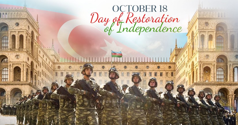 Azerbaijan celebrating Day of Restoration of Independence today