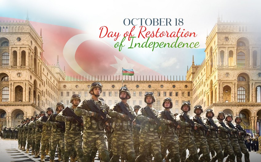 Azerbaijan celebrating Day of Restoration of Independence today