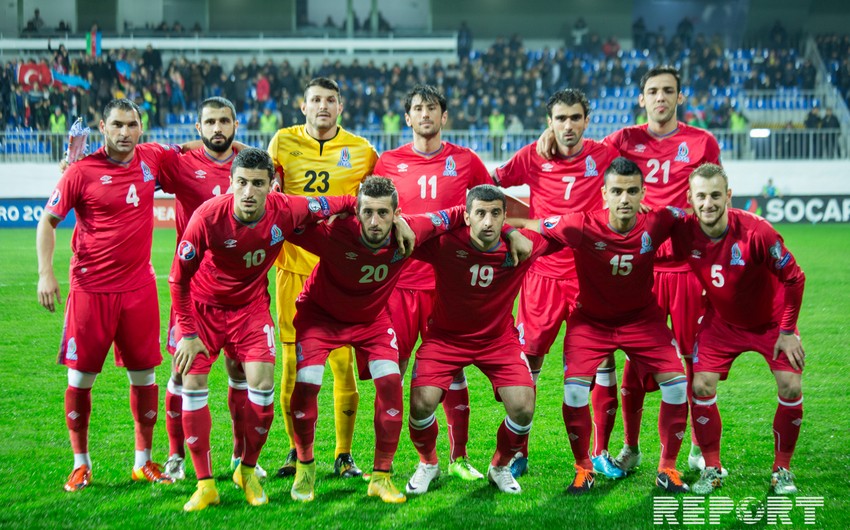 Национальная сборная Азербайджана по футболу проведет товарищеский матч со сборной Молдовы