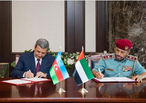 Между МВД Азербайджана и ОАЭ подписан Меморандум о взаимопонимании