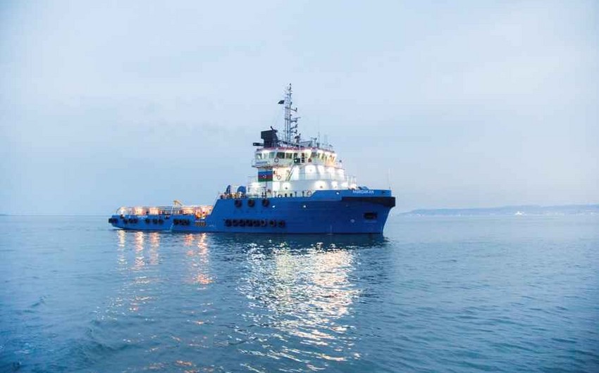 Cнабженческо-буксировочное судно Мардакян капитально отремонтировано