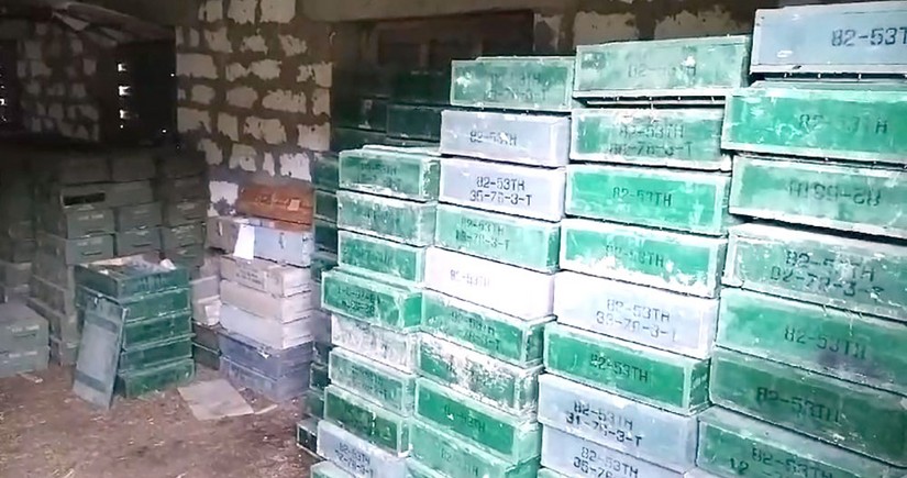 Ammunition storage found at civilian facility in Azerbaijan's Gozlukorpu settlement
