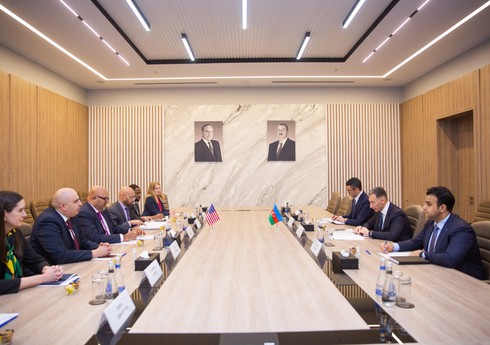 Рашад Набиев обсудил Средний коридор с помощником министра торговли США
