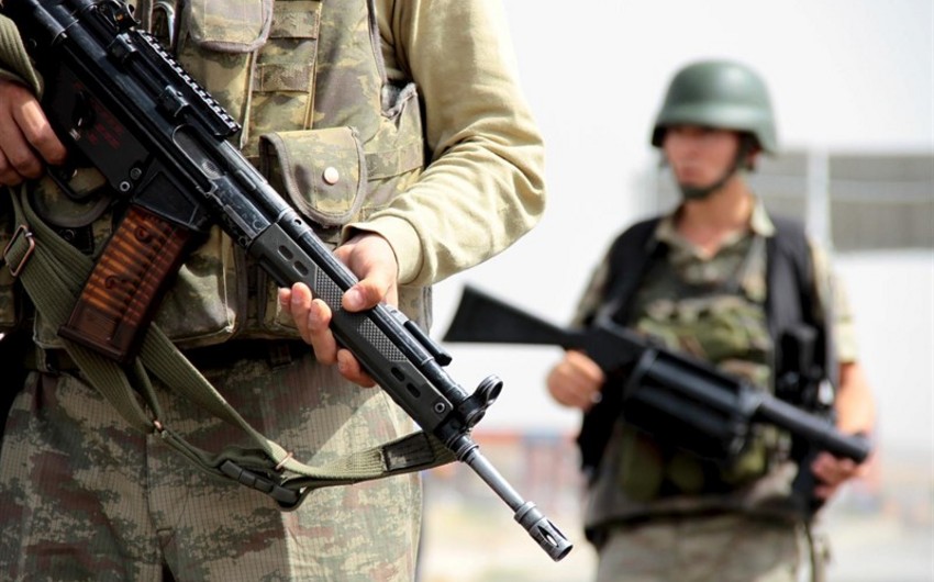 Türkiyədə terrorçularun hücumu nəticəsində 1 hərbçi şəhid olub, 5-i yaralanıb