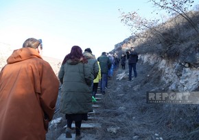 Major group of foreign travelers visits Azikh cave in Azerbaijan