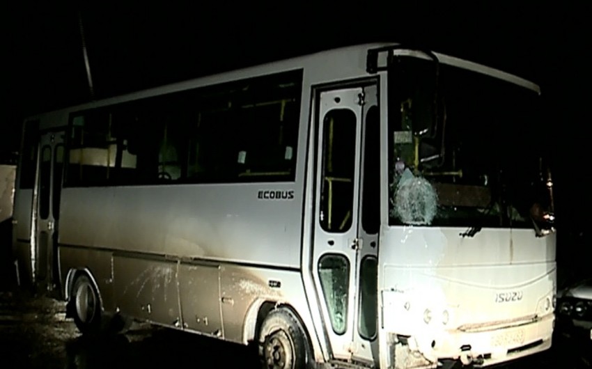 В Баку пассажирский автобус насмерть сбил пешехода
