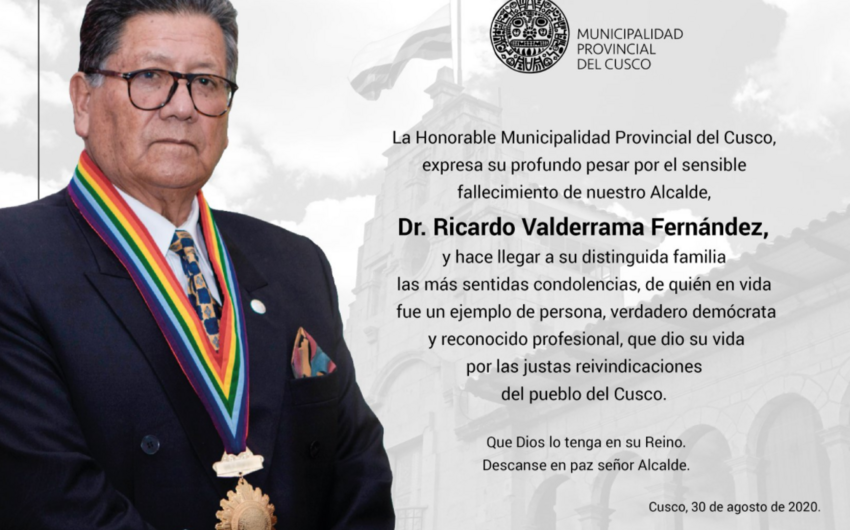 В Перу мэр города умер от коронавируса
