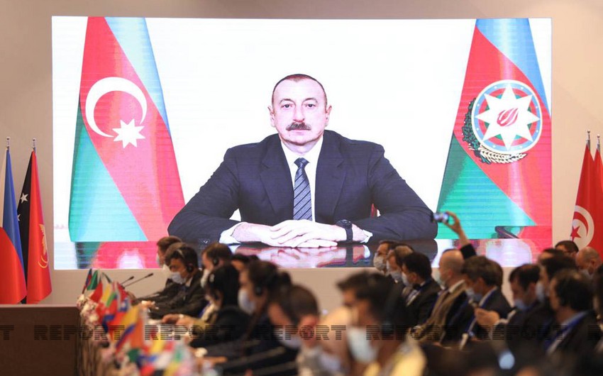 Президент: Продление председательства в ДН - показатель высокой оценки и доверия к Азербайджану