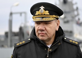 Rusiya Hərbi Dəniz Donanmasına müvəqqəti baş komandan təyin olunub