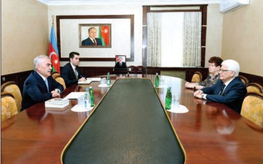 Васиф Талыбов встретился с послом РФ в Азербайджане Михаилом Бочарниковым