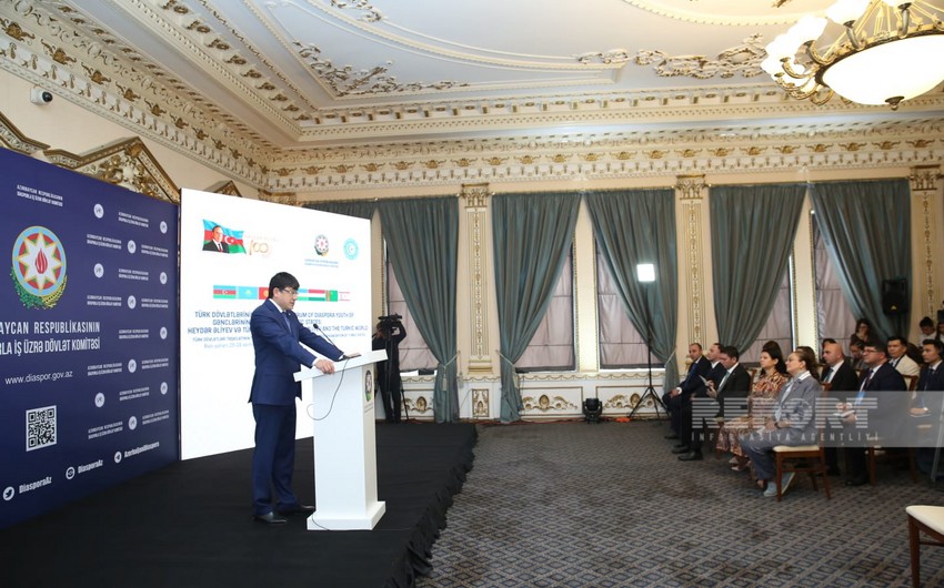 'First Youth Forum of Diaspora Organizations of Turkic Countries: Heydar Aliyev and Turkic World' underway in Baku
