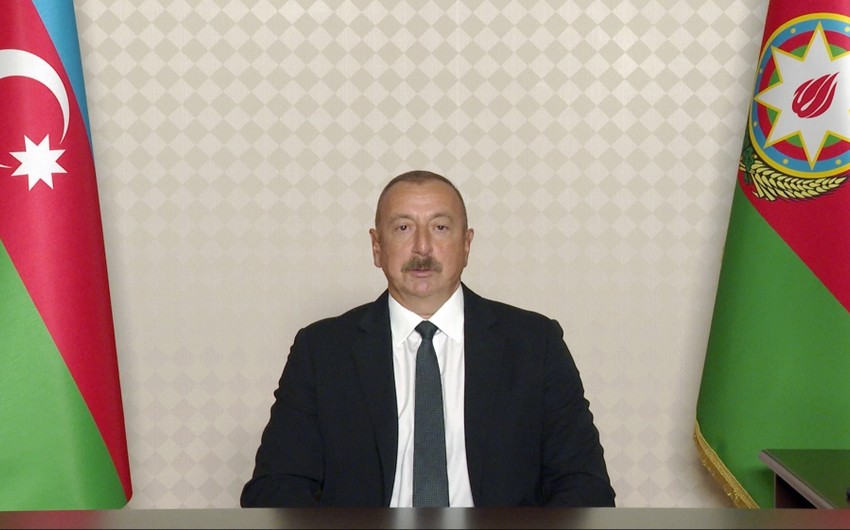 Ильхам Алиев: Азербайджан уже неоднократно публично о заявлял о готовности начать диалог с Арменией