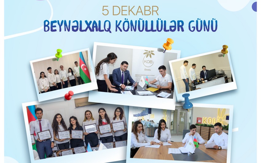 KOBİA 7 könüllü gənci işlə təmin edib