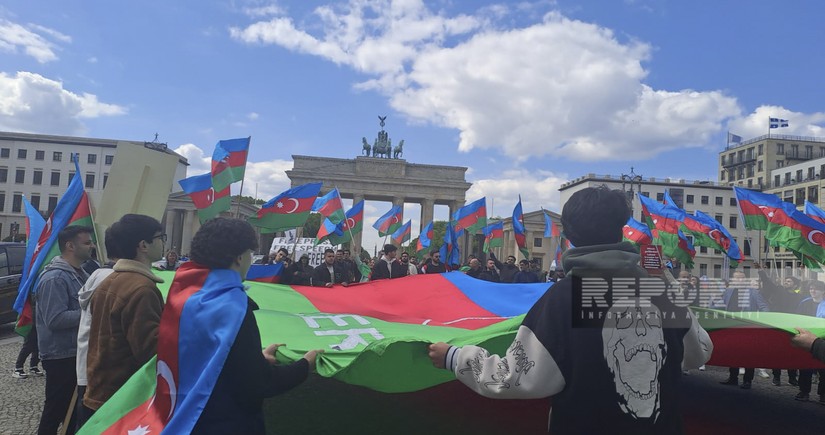 Активисты диаспоры в Берлине выразили солидарность с Азербайджаном