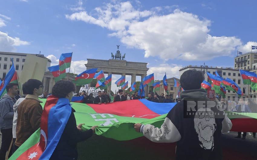 Активисты диаспоры в Берлине выразили солидарность с Азербайджаном