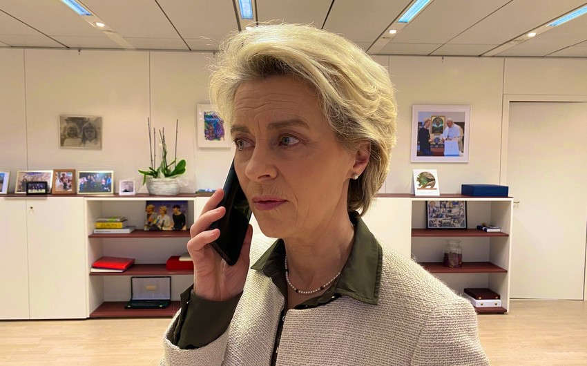 Глава Еврокомиссии провела телефонный разговор с Зеленским
